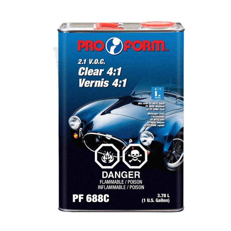 Pro Form PF688 4 : 1 Clearcoat Kit
